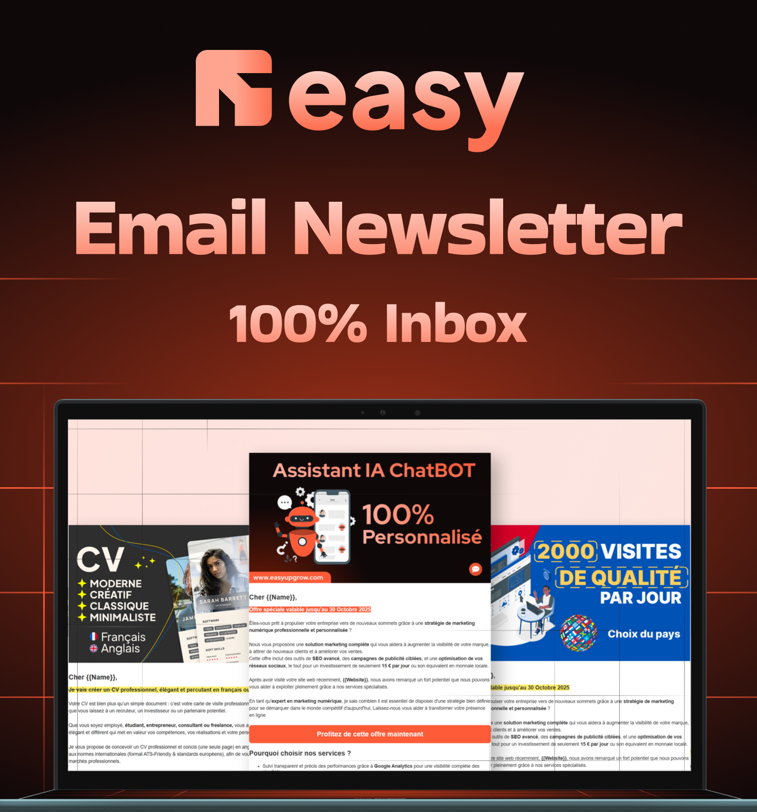 Email Newsletter HTML & CSS